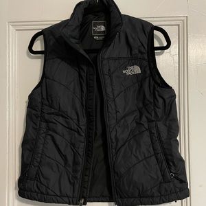 North Face black vest